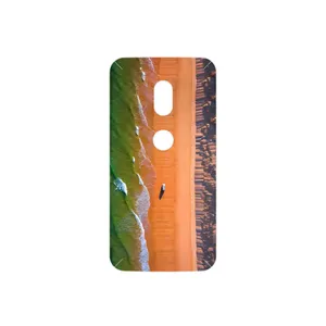 MAHOOT Beach and Green Sea Cover Sticker for Motorola Moto G4 Play