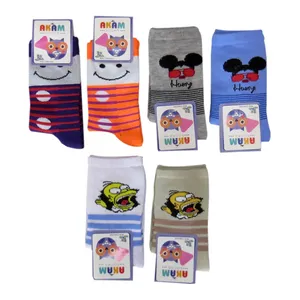 جوراب بچگانه آکام مدل 4-142- مجموعه 6 عددی