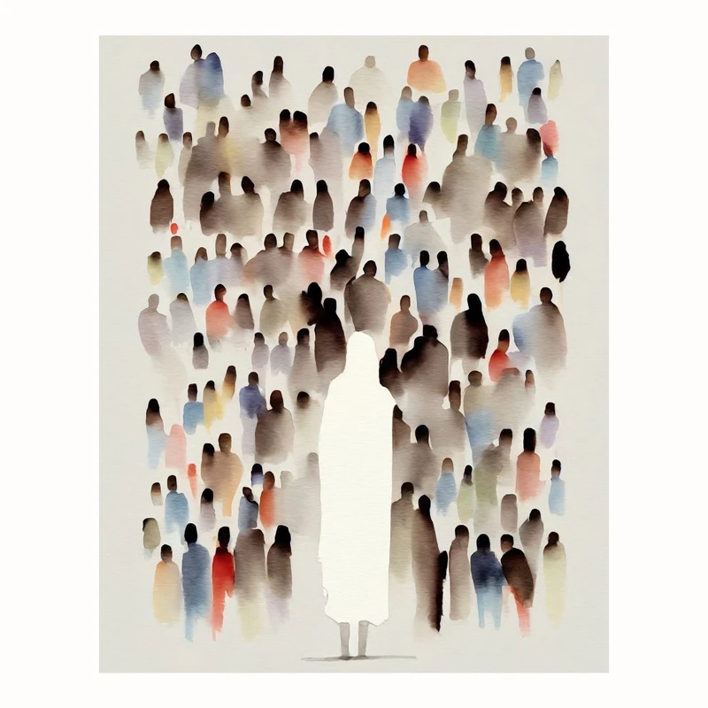 پوستر مدل  هنر آبرنگ  