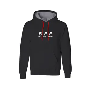 هودی مردانه مدل Friend کد K26 رنگ مشکی