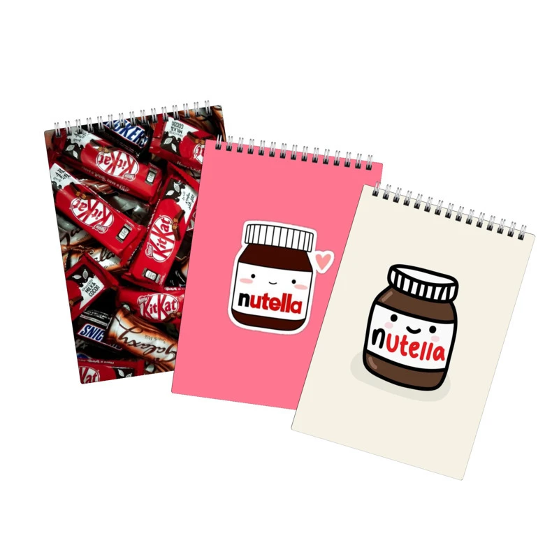 دفتر نقاشی 40 برگ لالالی لو طرح نوتلا کد 45 مجموعه 3 عددی