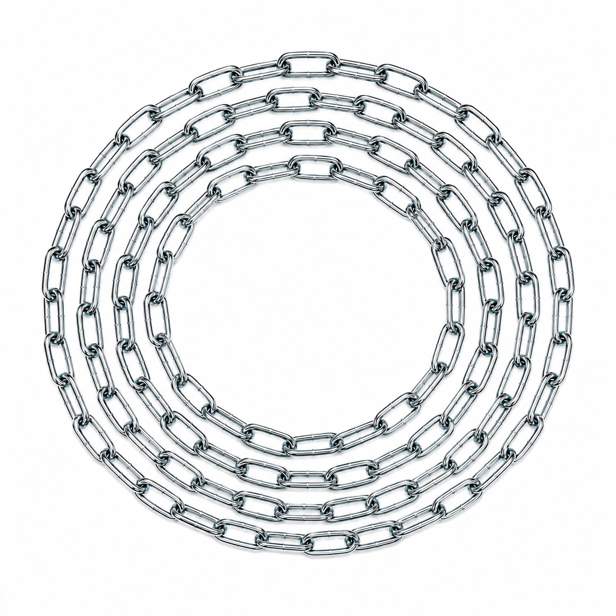 زنجیر گالوانیزه وزیران مدل VIG 0390 کد 4mm طول پنج متر