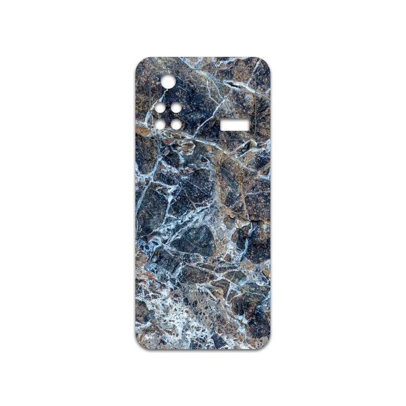 برچسب پوششی ماهوت مدل Earth-White-Marble مناسب برای گوشی موبایل شیائومی Poco M4 Pro 4G