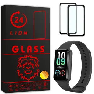 محافظ صفحه نمایش لاین مدل RT007 مناسب برای ساعت هوشمند شیائومی Amazfit Band 7 بسته دو عددی