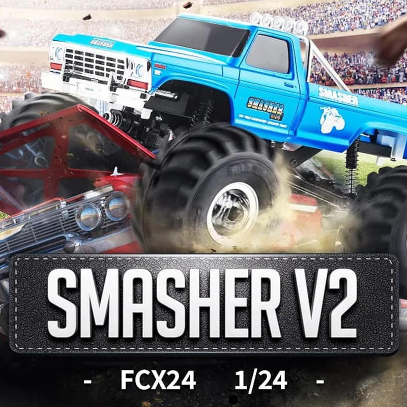 ماشین بازی کنترلی اف ام اس مدل آفرود طرح SMASHER V2