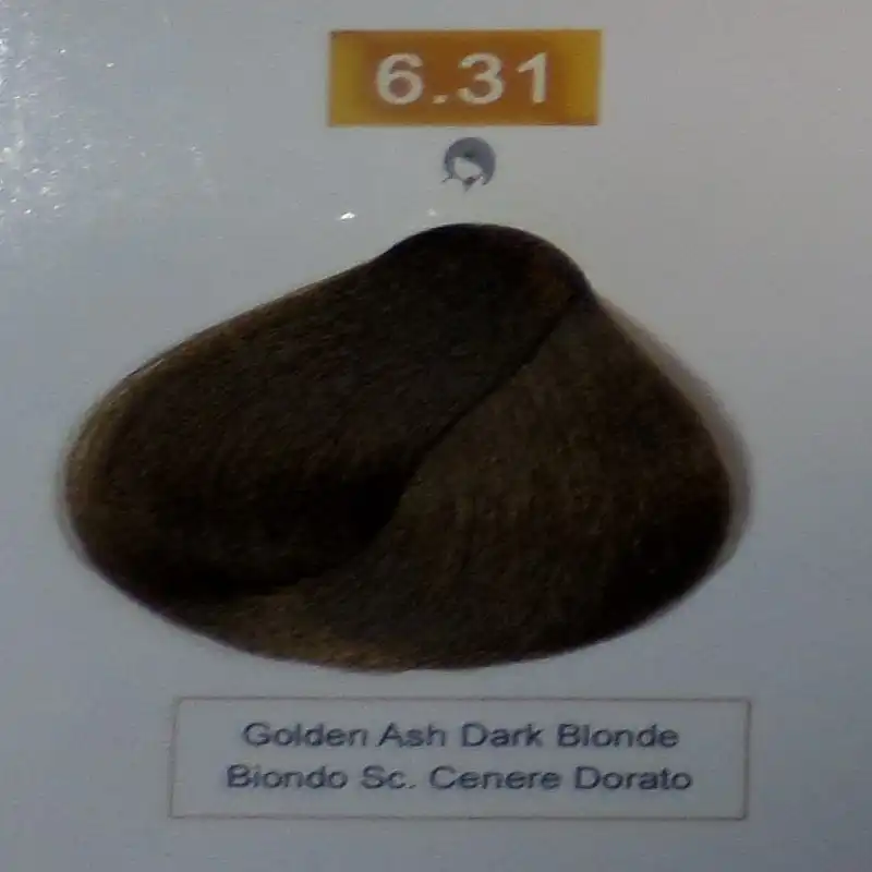 رنگ مو اکیا شماره 6.31 حجم 200 میلی لیتر رنگ بلوند تیره خاکستری طلایی