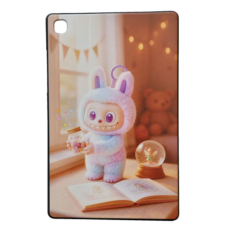 کاور پل پرایم طرح لبوبو کد labubu us823 مناسب برای تبلت سامسونگ Galaxy Tab A7 Lite / T225