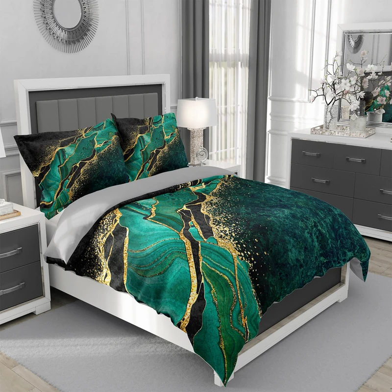 سرویس روتختی مدل ماربل 4391 یکنفره 5 تکه