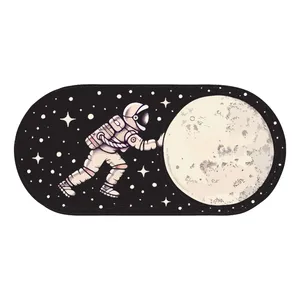 برچسب لپ تاپ پویا مارکت طرح ماه کد 3020