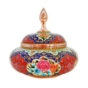  شکلات خوری مسی آقاجانی مدل تشعیر کد PTV299