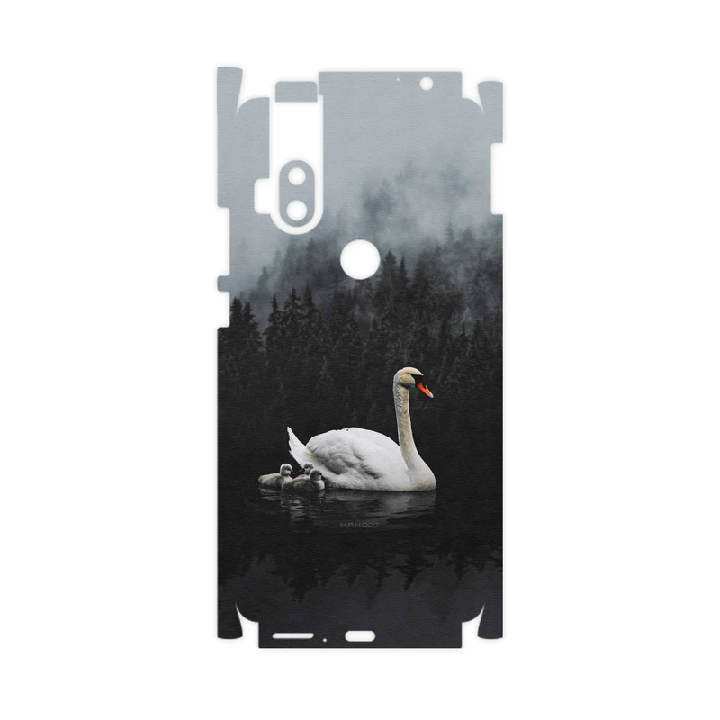 برچسب پوششی ماهوت مدل Swan Lake-FullSkin مناسب برای گوشی موبایل موتورولا One Hyper