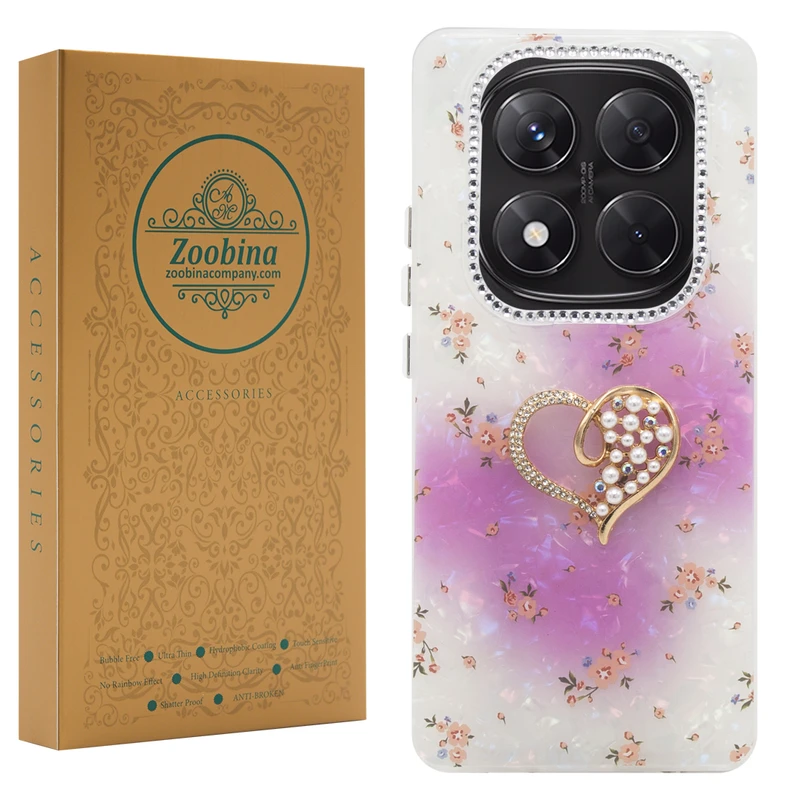کاور زوبینا مدل Kila مناسب برای گوشی موبایل شیائومی Redmi Note 14 Pro 4G