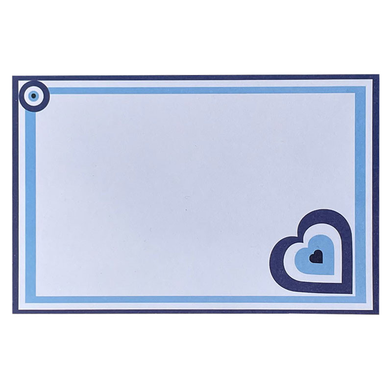 کاغذ یادداشت طرح چشم زخم مدل نوت پد کد 01