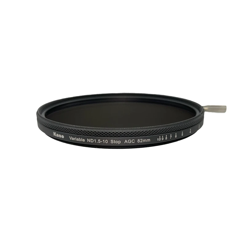 فیلتر لنز کازه مدل VARIABLE ND 1.5-10 STOP AGC-82MM 