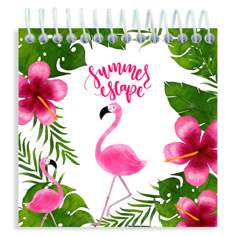 دفترچه یادداشت 60 برگ مدل فلامینگو کد D116