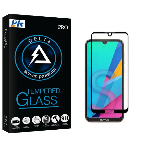 محافظ صفحه نمایش سرامیکی پی کی مدل Delta Glass مناسب برای گوشی موبایل آنر 8a