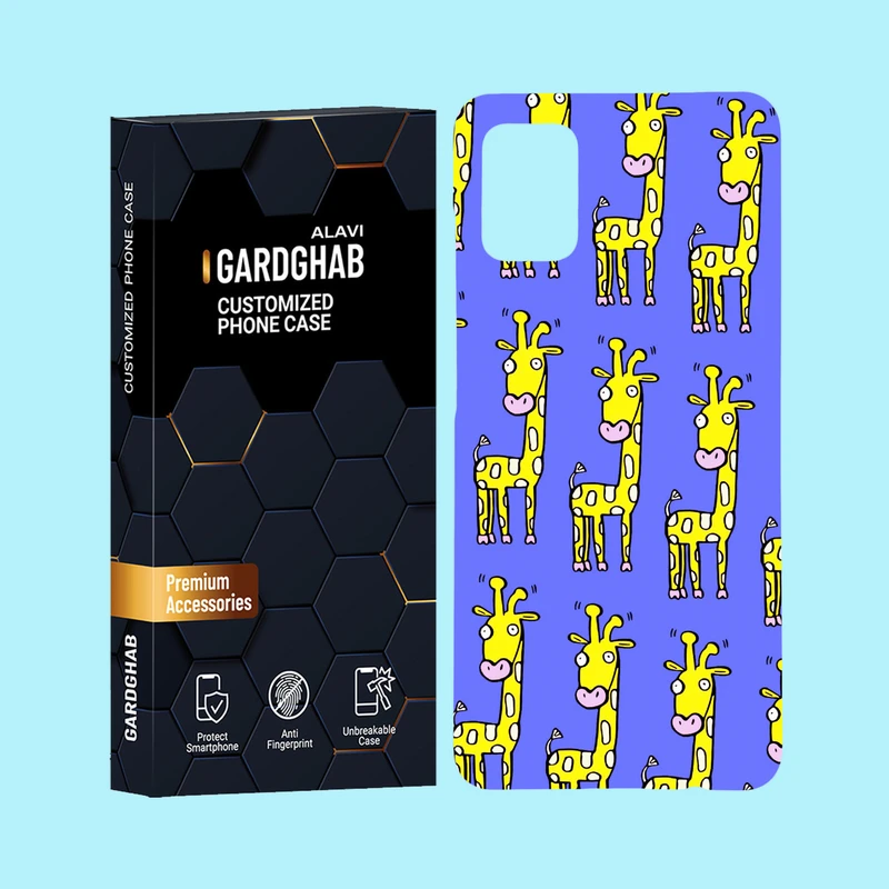 کاور گارد قاب علوی مدل پترن فانتزی مناسب برای گوشی موبایل سامسونگ Galaxy A31