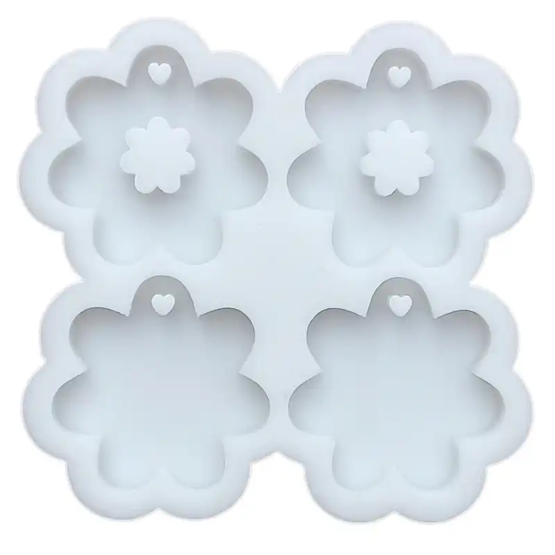 قالب رزین مدل آویز و گوشواره طرح فانتزی کد GL4