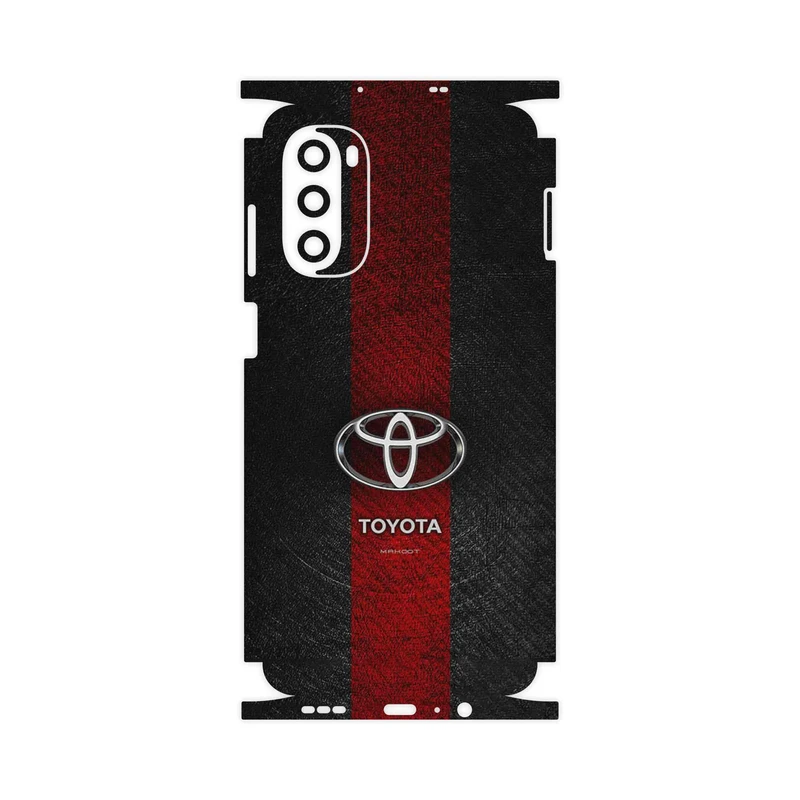 برچسب پوششی ماهوت مدل TOYOTA_Logo-FullSkin مناسب برای گوشی موبایل موتورولا Moto G52