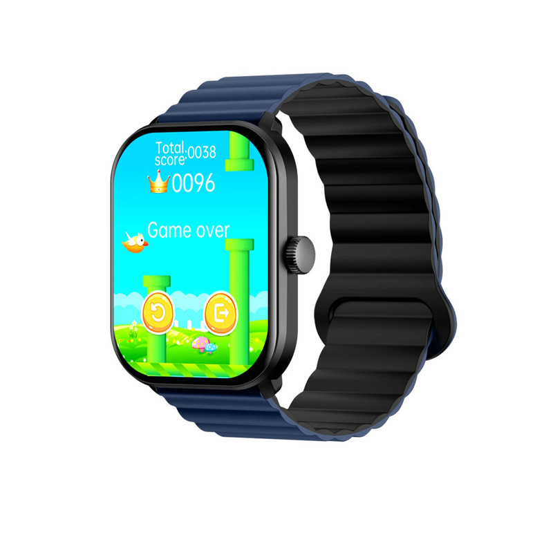 ساعت هوشمند گلوریمی مدل MHD WATCH G1 PRO  دارای قابلیت های کنترل موسیقی (Music Player)، قابلیت مکالمه از طریق بلوتوث بند سیلیکون