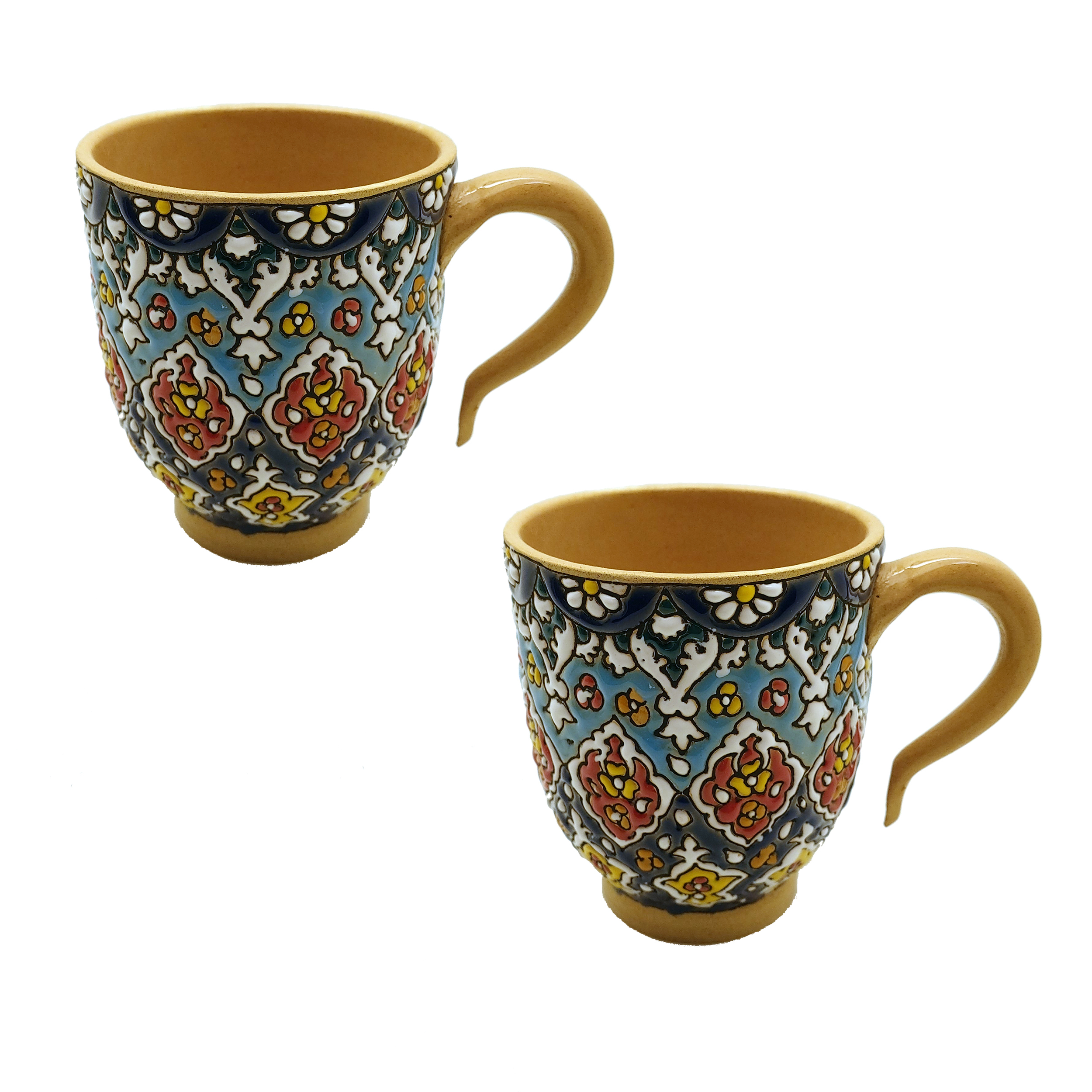لیوان میناکاری مدل 006 بسته 2 عددی