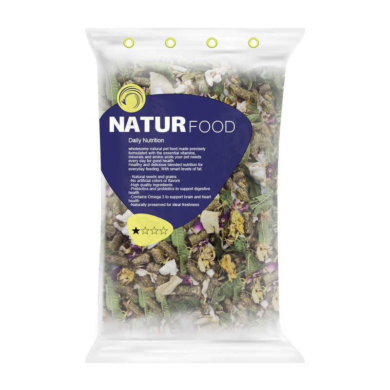 غذای خوکچه نیچر فود مدل 1 ستاره وزن 3 کیلوگرم