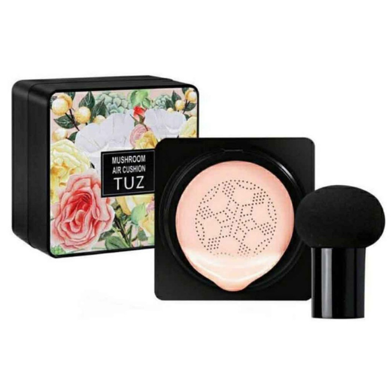 کوشن توز مدل گل رز شماره 02 به همراه پد آرایشی