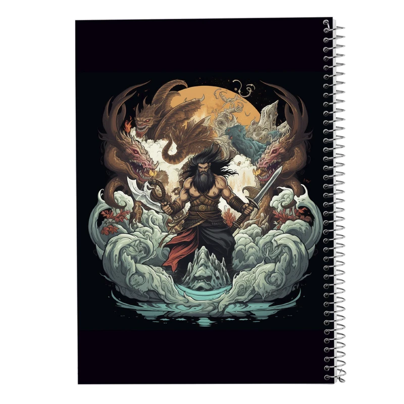 دفتر مشق 50 برگ مدوپد مدل Vindland Saga کد DF3230