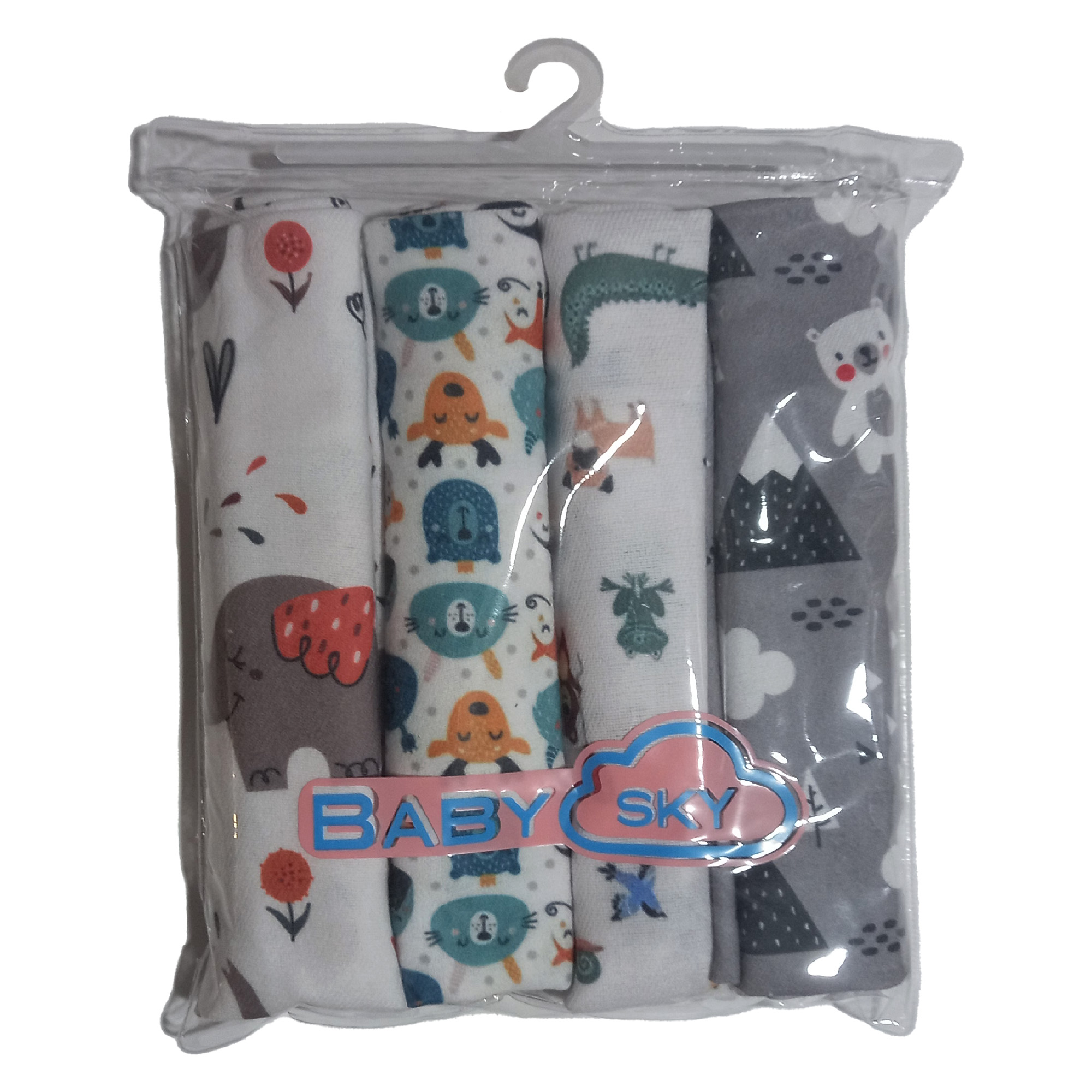 خشک کن نوزاد مدل BABY SKY کد 03 بسته چهار عددی