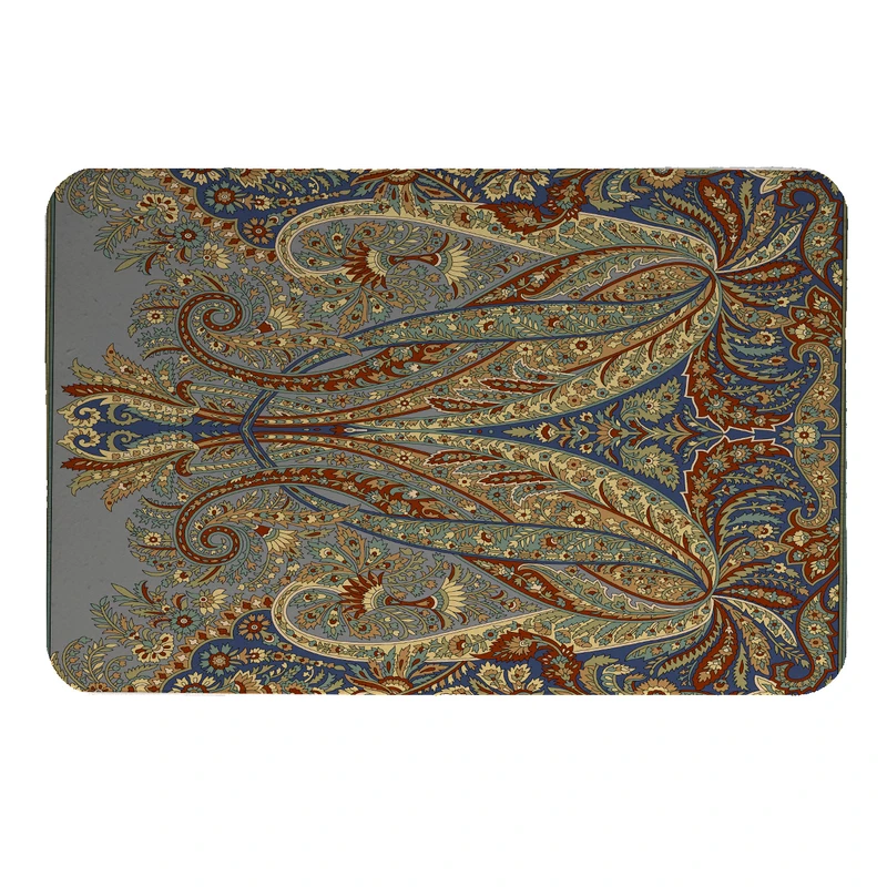  پادری طرح بته جقه کد 5300 سایز 60 × 40 سانتی‌متر