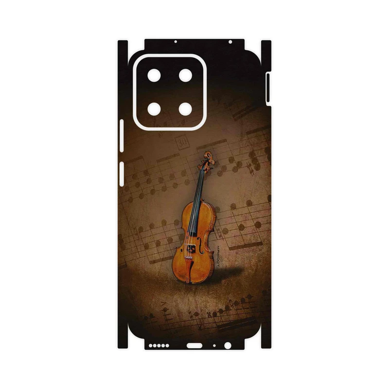 برچسب پوششی ماهوت مدل Violin_Instrument-FullSkin مناسب برای گوشی موبایل آنر X7c