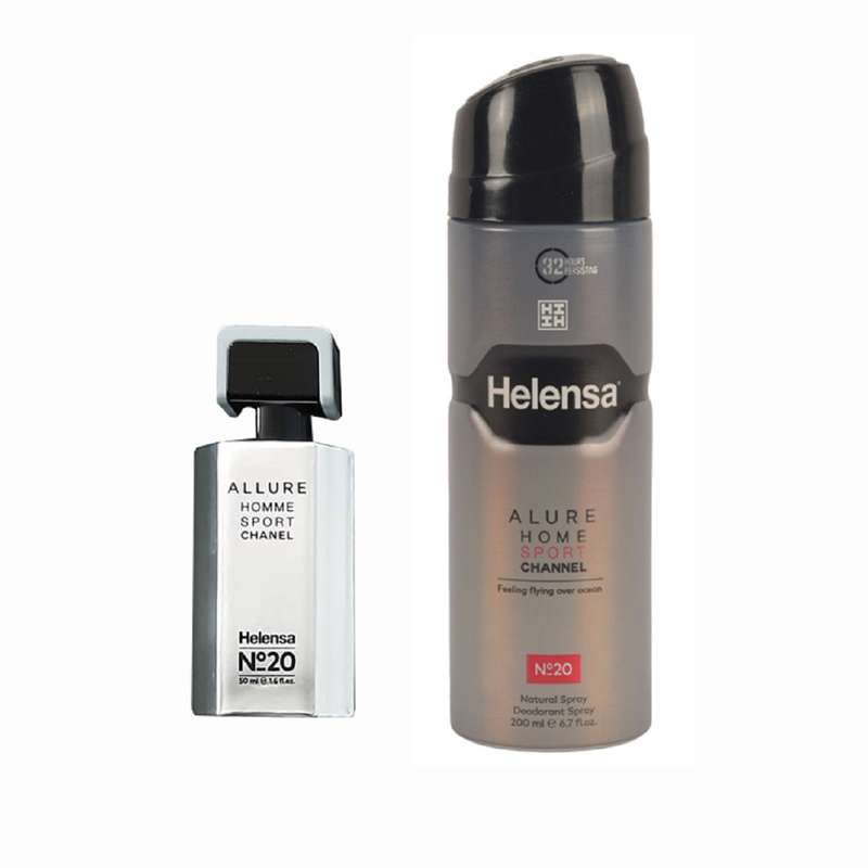 ست ادو پرفیوم مردانه هلنسا مدل  Chanel Allure حجم 50 میلی لیتر