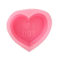 قالب شمع مدل قلب I LOVE YOU