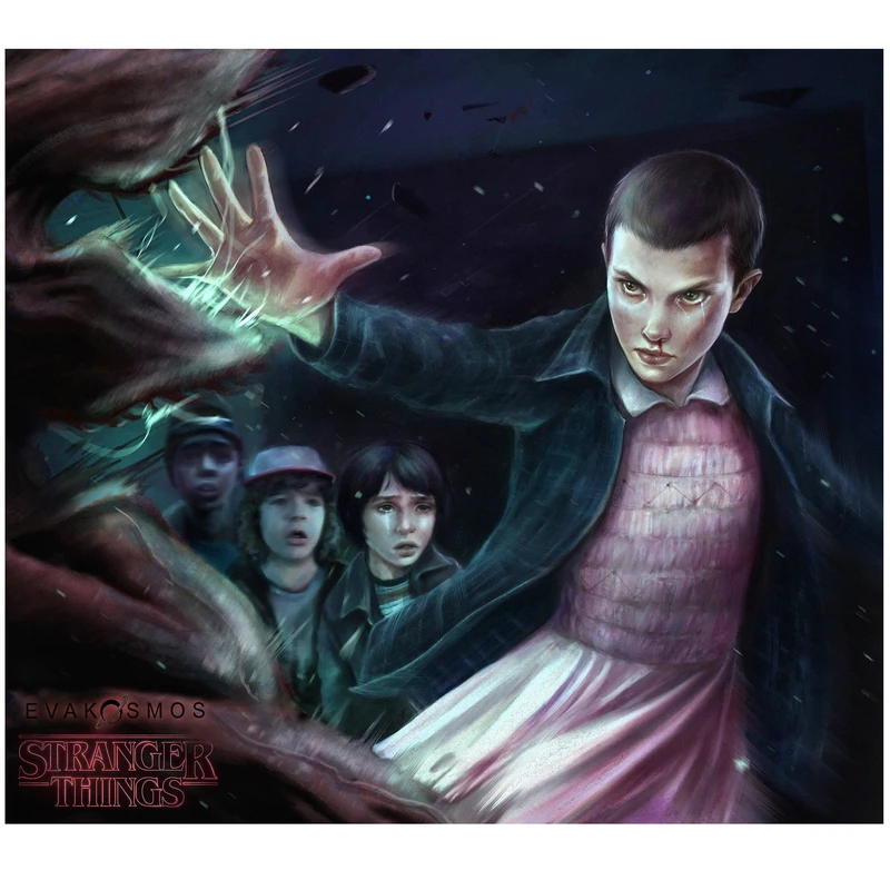 تابلو شاسی مدل Stranger things