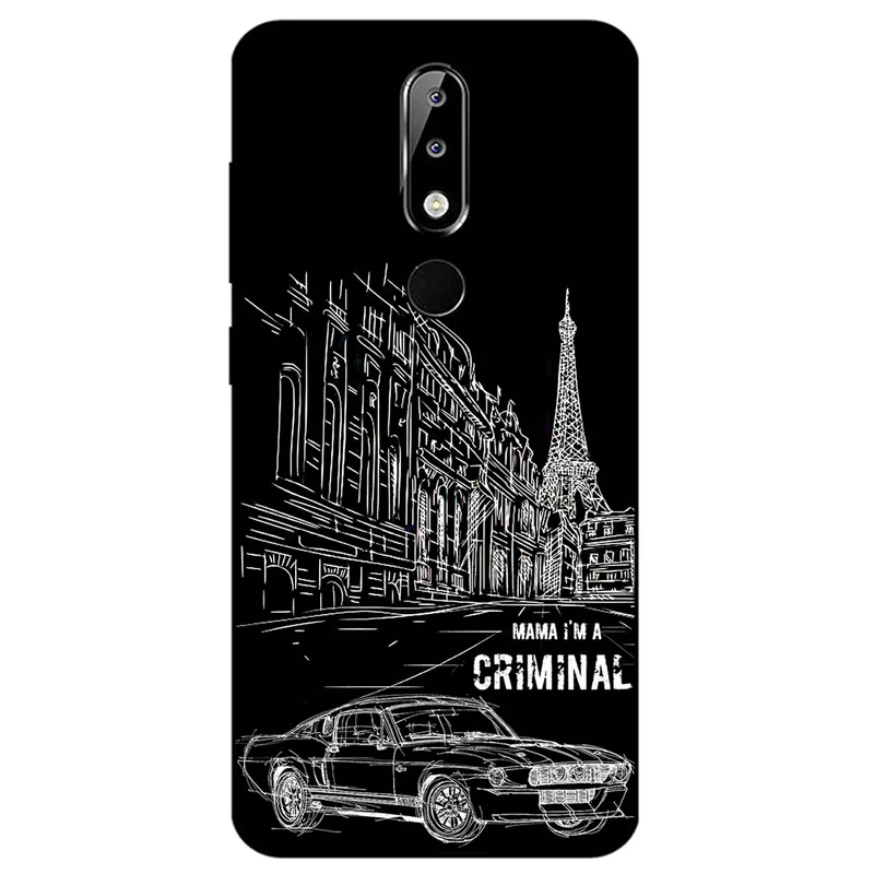 کاور مگافون طرح گنگ مدل 1890 مناسب برای گوشی موبایل نوکیا 5.1 Plus / X5      