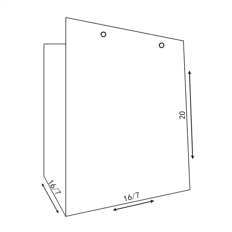 ساک هدیه کد 1075 بسته 2 عددی
