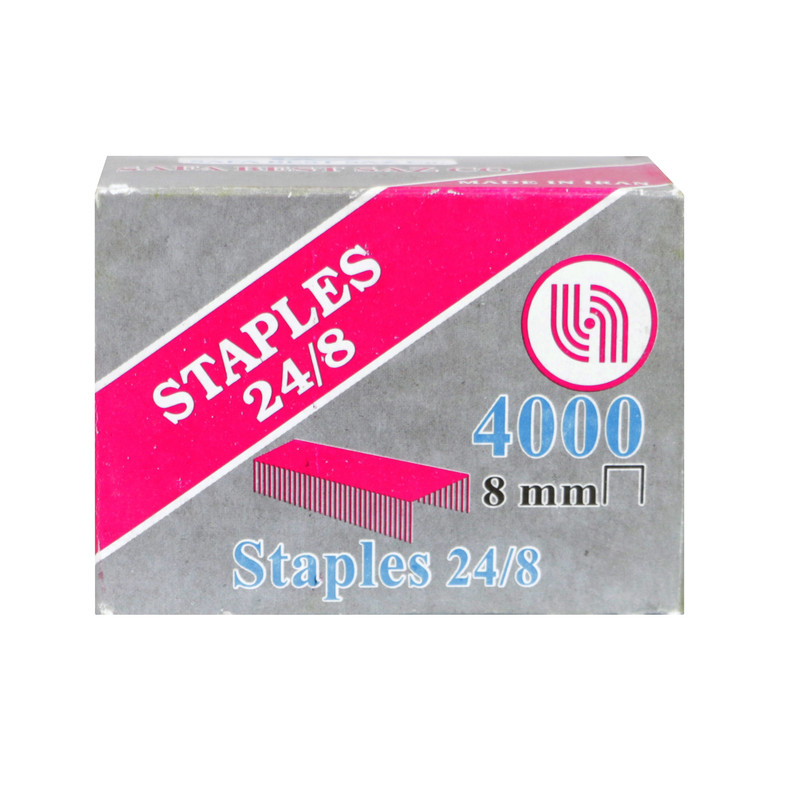 سوزن منگنه صفا کد 20 سایز 24/8 بسته 4000 عددی