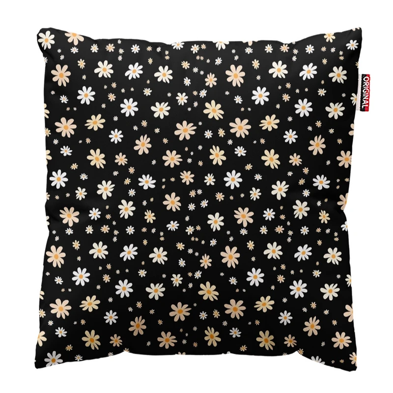 کوسن پاد آفرین طرح گل کد 2178 سایز 30*30 سانتی متر