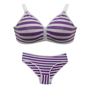 ست شورت و سوتین زنانه مدل زبرا رنگ بنفش