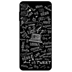 Megafone Social Media 1898 Cover For Samsung Galaxy A24 4G