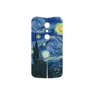 MAHOOT The Starry Night of van Gogh Cover Sticker for Motorola Moto G 2nd gen