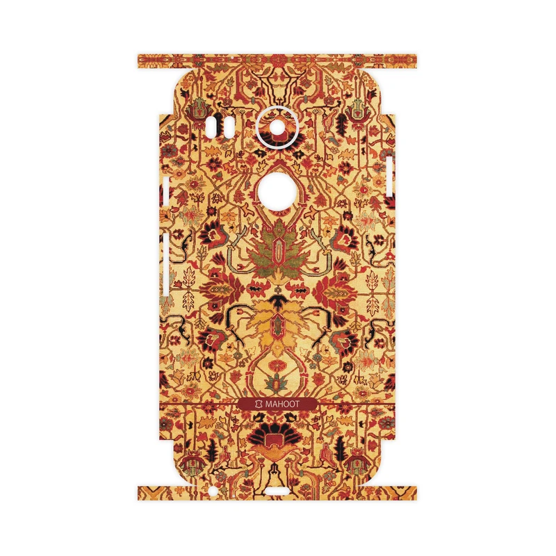برچسب پوششی ماهوت مدل Persian-Carpet-Yellow-FullSkin  مناسب برای گوشی موبایل گوگل Nexus 5X