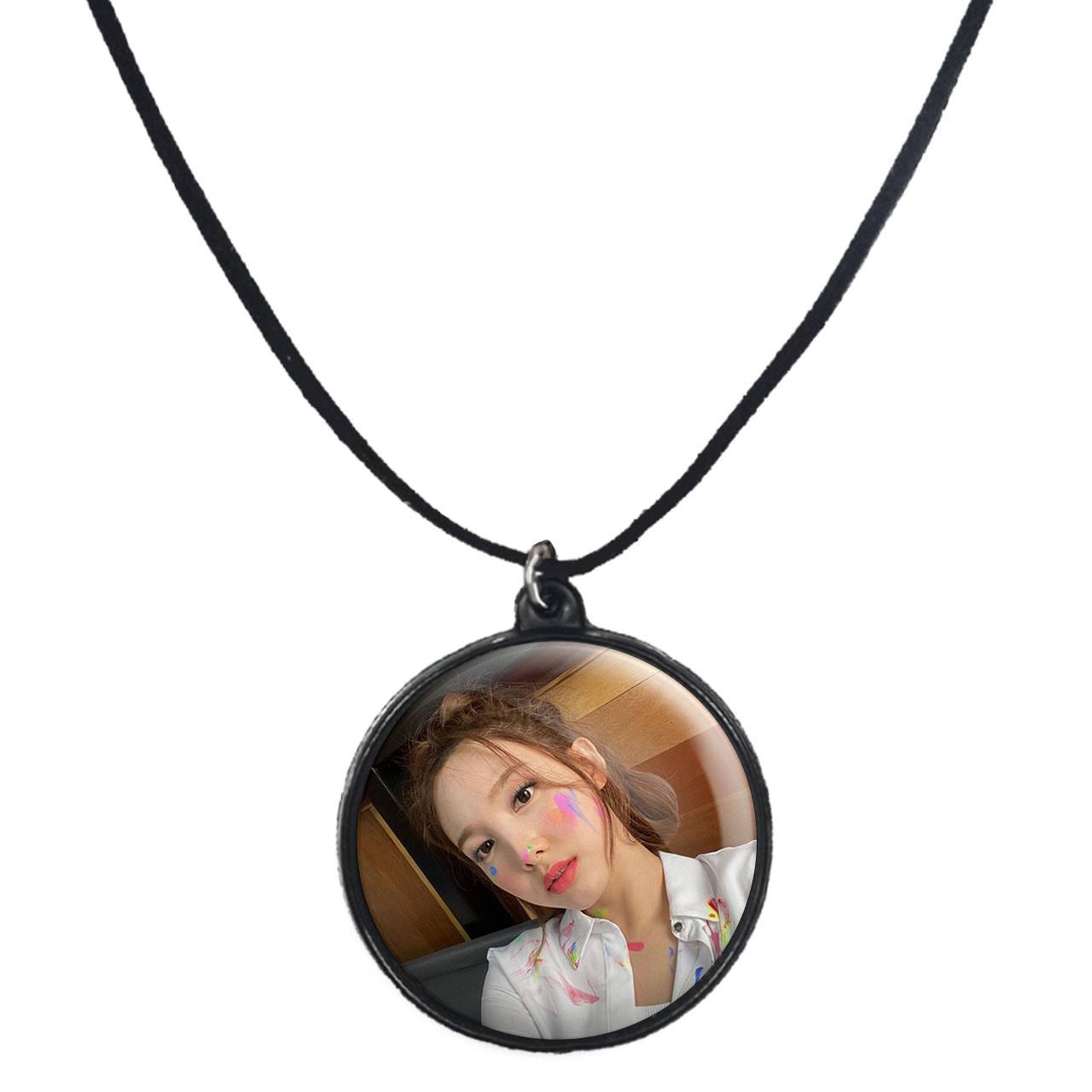 گردنبند پرمانه طرح تو ایس کد pmb.19623 مدل دو طرفه