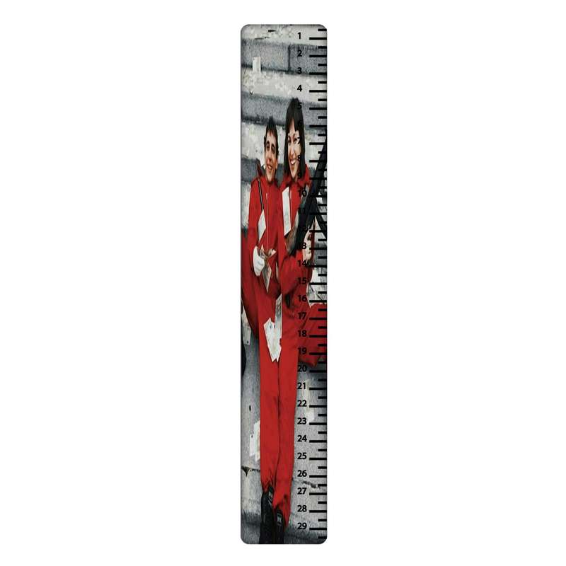 خط کش 30 سانتی متر طرح Money Heist کد 2109