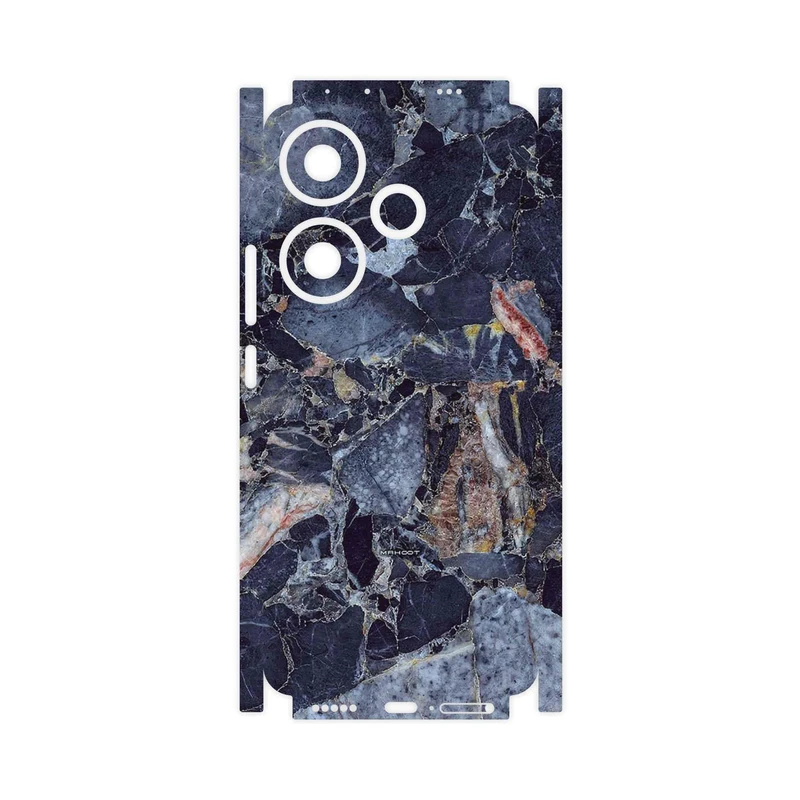 برچسب پوششی ماهوت مدل Broken black marble-FullSkin مناسب برای گوشی موبایل شیائومی Poco F6