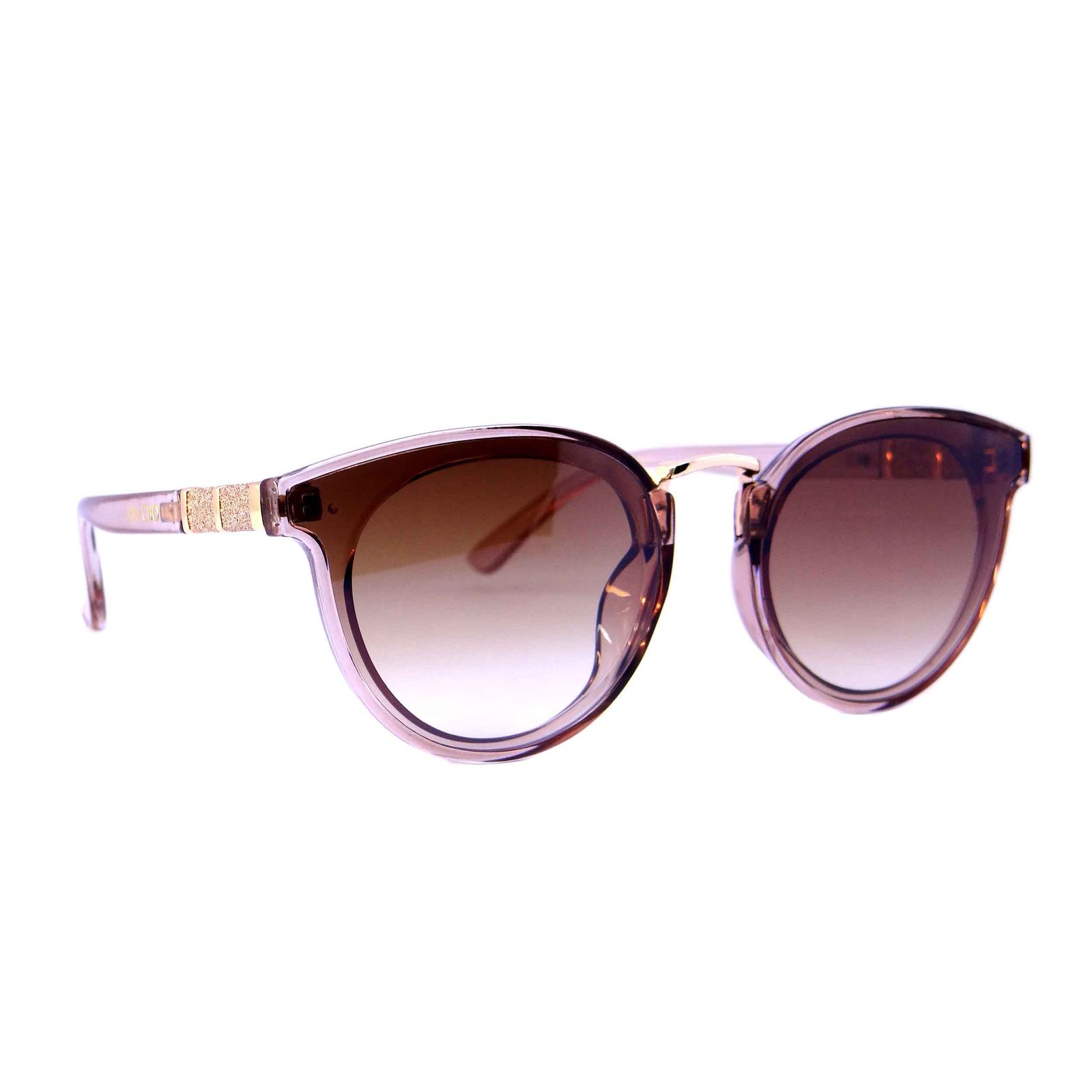 عینک آفتابی زنانه جیمی چو مدل 9933 رنگ قهوه ای روشن -  - 2