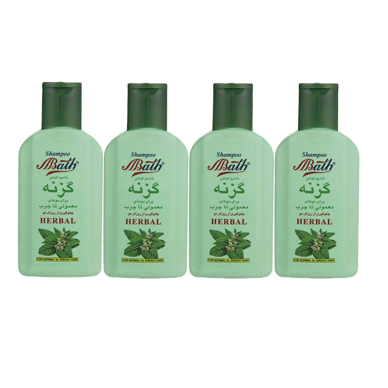 شامپو مو بس مدل Herbal حجم 280 میلی لیتر مجموعه 4 عددی شامپو مو بس مدل Herbal حجم 280 میلی لیتر مجموعه 4 عددی