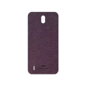 MAHOOT Purple-Leather Cover Sticker for Nokia C1