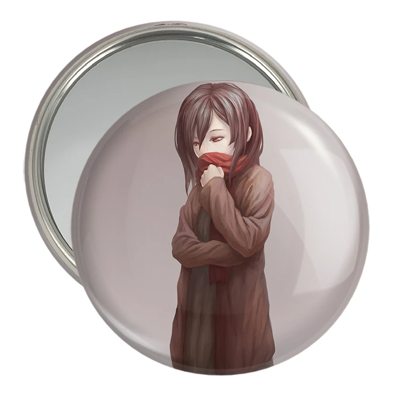 آینه جیبی خندالو مدل میکاسا اکرمن انیمه اتک آن تایتان Attack on Titan  کد 18515
