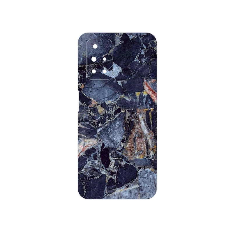 برچسب پوششی ماهوت مدل Broken black marble مناسب برای گوشی موبایل شیائومی Redmi 10